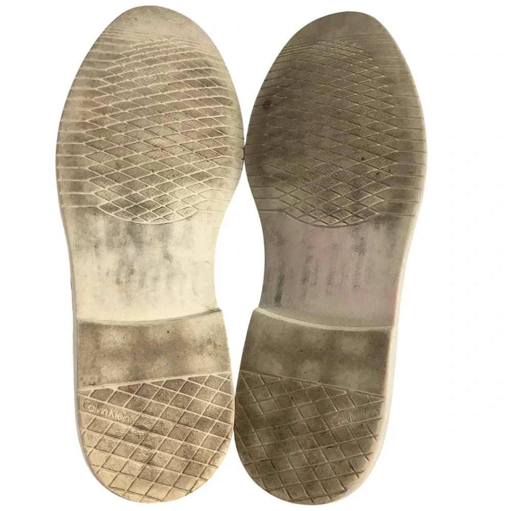 Calvin Klein Frasier Grey Textile Derby‎ Oxford Shoes Mens 10 34F9202